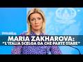 Maria Zakharova: LItalia scelga da che parte stare - Dietro il Sipario - Talk show