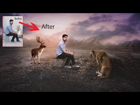Emptiness Boy Photo Manipulation In Adobe cc 2018 Tutorial
