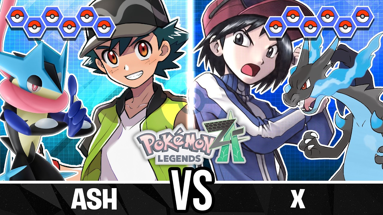 Ash vs X - Pokemon Battle - Legends Z-A - YouTube