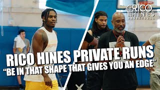 Rico Hines Private Runs featuring Davion Mitchell, Harrison Barnes, Norman Powell & MORE