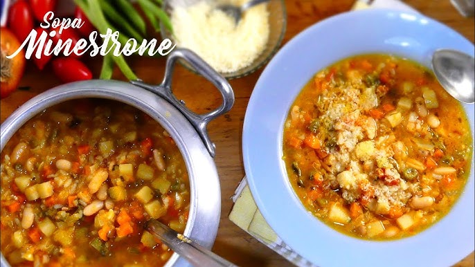 Cómo hacer una deliciosa Sopa de Verduras (Receta Argentina) - YouTube