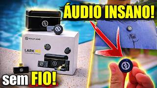 MICROFONE LAPELA SEM FIO HOLLYLAND LARK M2, para CÂMERA, IPHONE E USBC. PRIMEIRAS IMPRESSÕES E TESTE