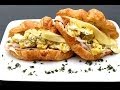 Breakfast Recipe: Breakfast Croissant Sandwich by Everyday Gourmet with Blakely