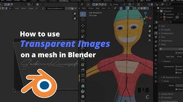 How to use png files with transparent background on another texture in blender