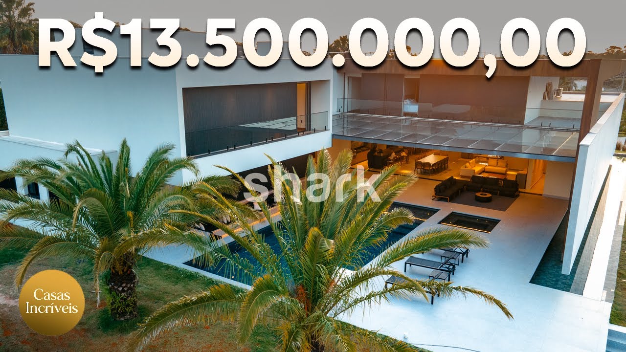 UM ESPETÁCULO ESSA CASA! | PROJETO ÚNICO, ULTRA MODERNO | R$13.500.000,00 | VILA REAL ITÚ - SP