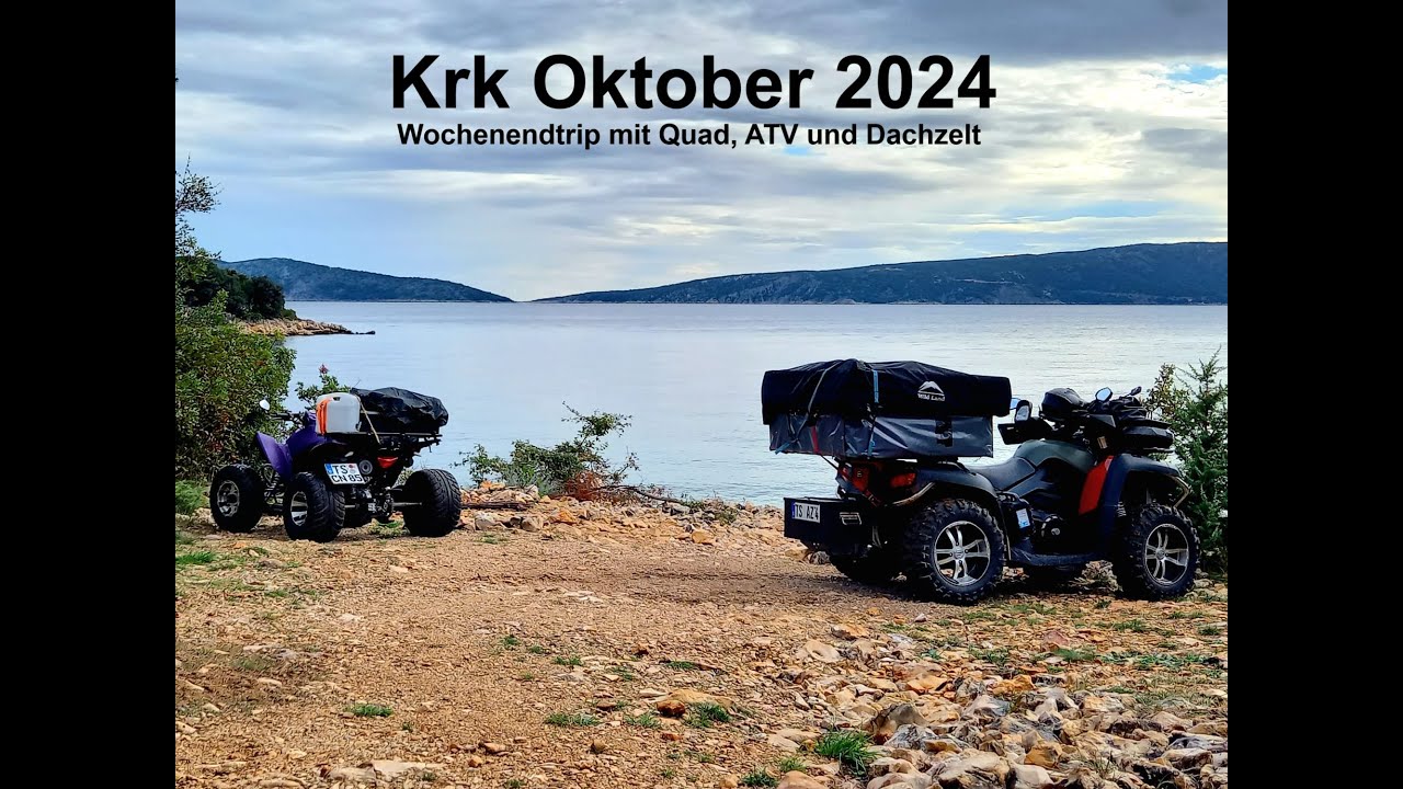 Quad & ATV Tour mit Dachzelt auf der Insel Krk