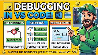 JavaScript code debug in VS code (Session - 8)