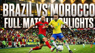 Nobody expected THIS from Morocco... Brazil vs Morocco | Full Match Highlights