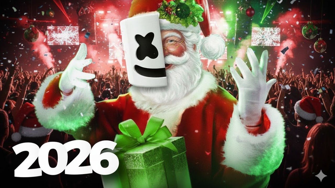 2026 All Xmas Songs in 1 Disco Party EDM by Dj Santa (World Tour)