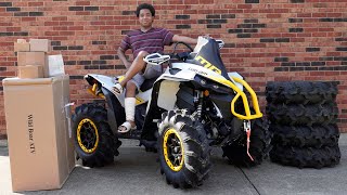 Project Afterburner! First ride on the 2024 CanAm Renegade 1000 XMR! I HIT A TREE!