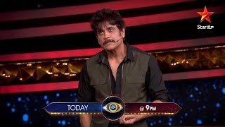 #Nagarjuna Serious On #Abijeet...What Will Happen Next? #BiggBossTelugu4 Today At 9 PM On #StarMaa Image