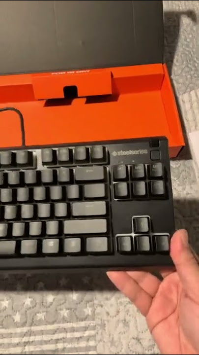 Steelseries APEX 3 RGB KEYBOARD: Unbox, Setup, and Review. w/cool color  display montage 