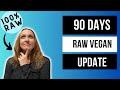 90 days eating only raw vegan food i got sick