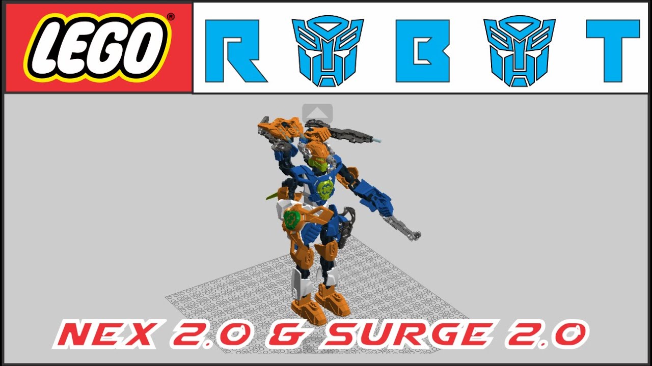 LEGO ROBOT - Nex Surge 2.0 [Lego MOC] Lego Digital Designer