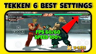 PPSSPP Best Settings For Tekken 6 | No Lag Smooth Gameplay 2024 | PSP Gamer