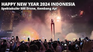 Kemeriahan Malam Tahun Baru Di Jakarta | New Year's Eve In Jakarta Indonesia