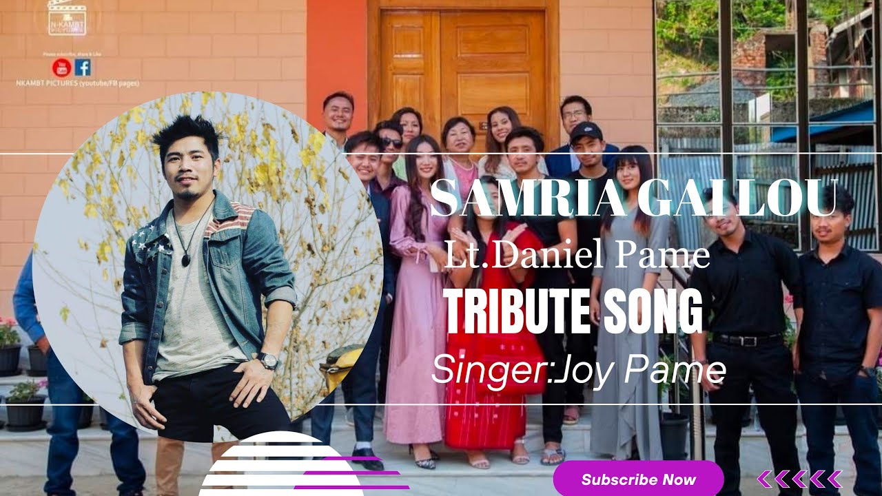 Samria gai lou ll Lt.Daniel Pame tribute song ll Zeme farewell Song