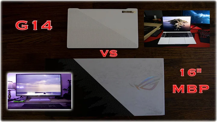 Comparación ASUS Zephyrus G14 vs MacBook Pro 16