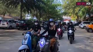 STORY WA SCOOPY RIDING #SCOOPY_FI_INDONESIA