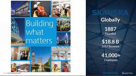 Webinar: Featuring Skanska - Collaboration Between Design and Construction