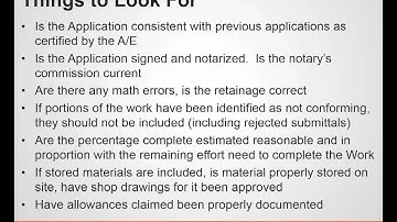 Payment Applications Part 2