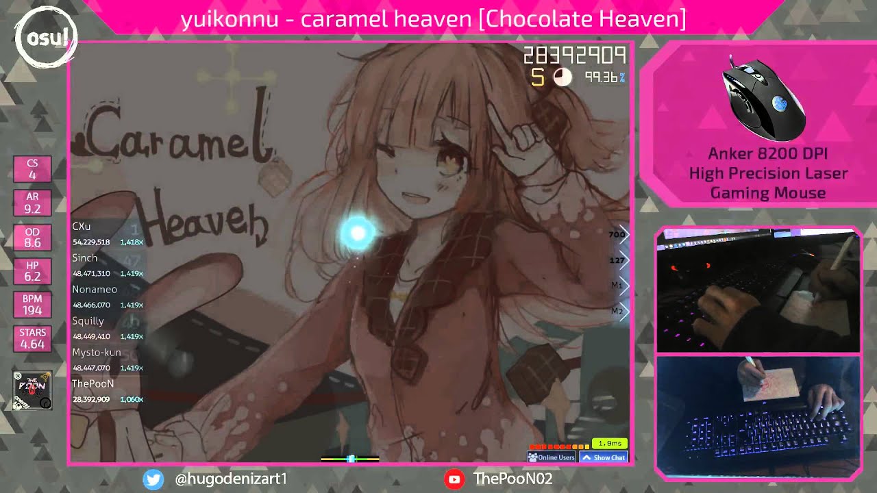 [osu!|HR|FC] yuikonnu - caramel heaven [Chocolate Heaven]