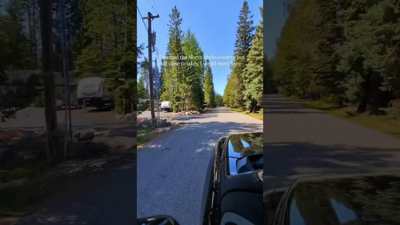 If I wanted the North Idaho country but still close to lakes, I would move here...