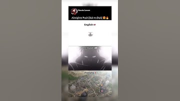 Almighty Push in different languages [Sub vs Dub] 😍🔥#naruto #pain #painarc