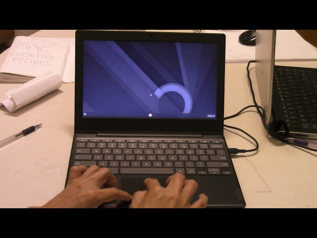 Chromebook Laptop Computer Setup (Lenovo) Part 3 of 3 | Chromebook Keyboard Shortcuts