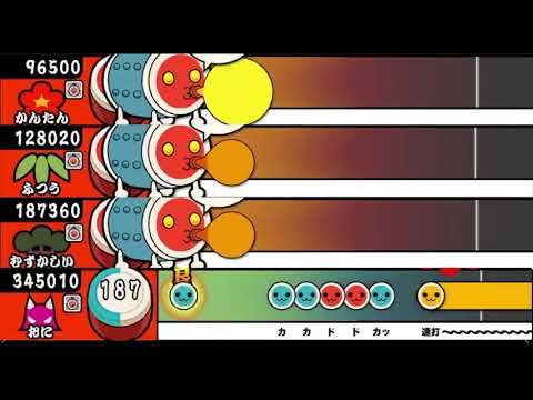 【太鼓の達人 iOS】GEEDの証【全難易度同時再生】