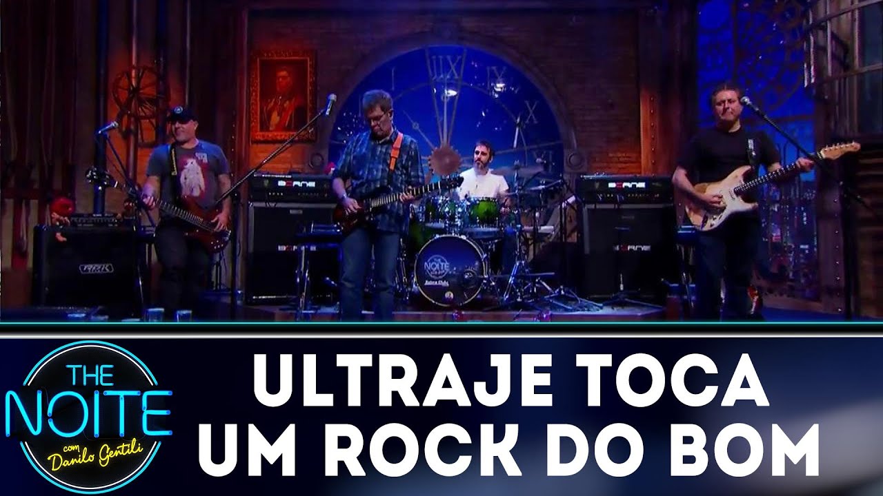 juliana salazar Ultraje a Rigor toca um rock do bom | The Noite (26/07/18)