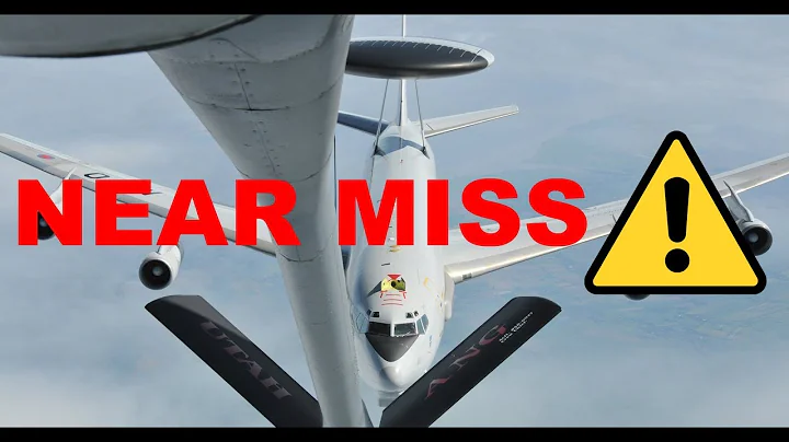 E-8 AWACS Air Refueling gone wrong - DayDayNews