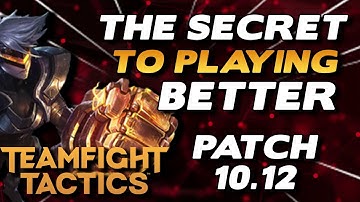 The Secret to WINNING on Patch 10.12 - Break the mould of "comps" |  TFT Teamfight Tactics Mobile