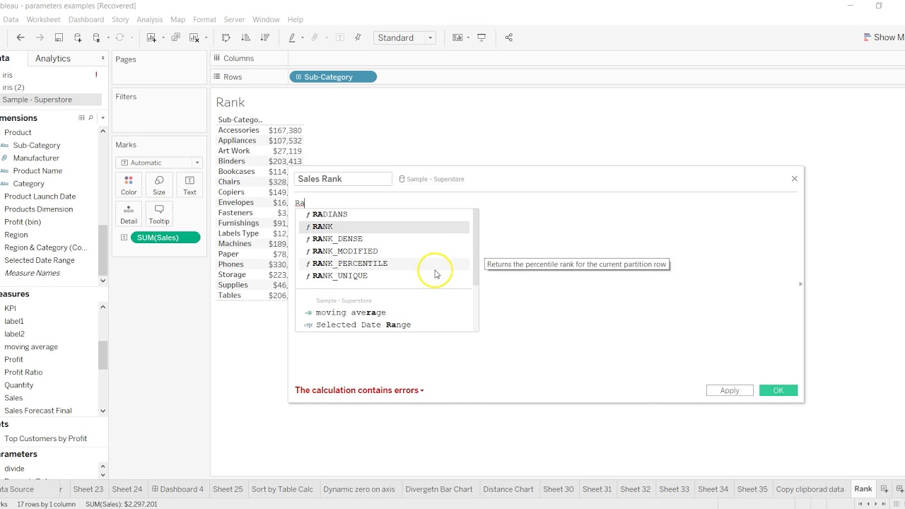 Tableau Tutorial 120 How To Add Ranks In Tableau YouTube tableau tutorial 120 how to add ranks in tableau youtube