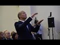 District Apostle Lambert Conducting A Choir In Montevideo South America 