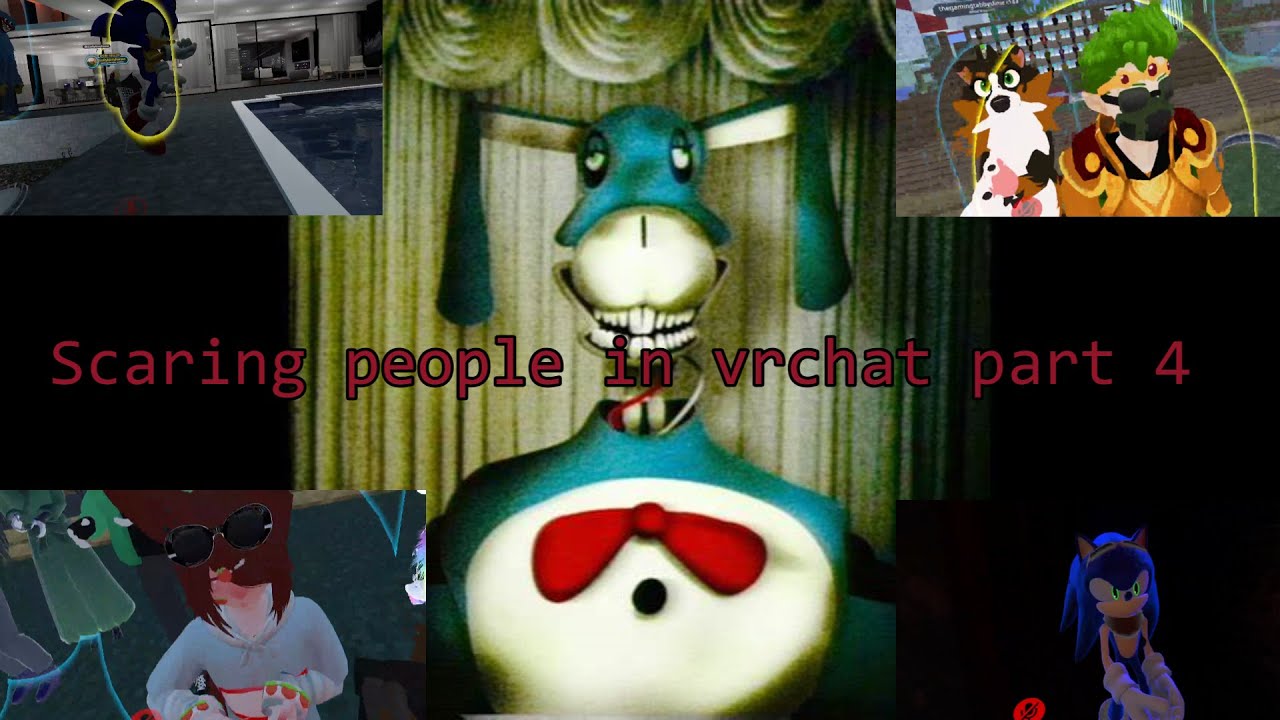 Scaring people in vrchat part 4 - YouTube