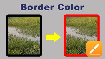 how to change image border color in apple pages for iCloud