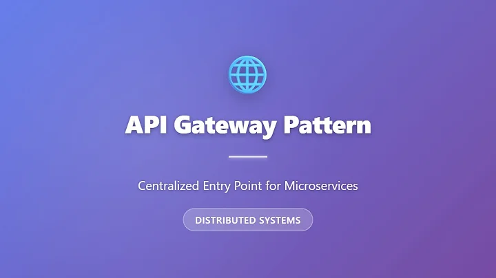 API Gateway Pattern Explained: Routing, Authentication & Rate Limiting in Microservices