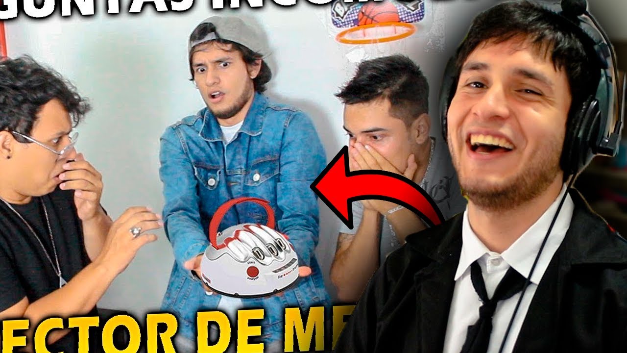 DOUGLAS REACCIONA A PREGUNTAS INCOMODAS - DETECTOR DE MENTIRAS CON EL REALTEAM