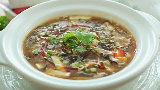 Hot & Sour Tofu Soup - 酸辣豆腐湯
