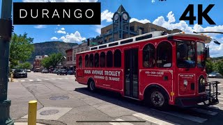 A Summer Walking Tour in Durango, Colorado  | 4K