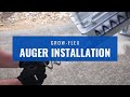 Installing New Auger