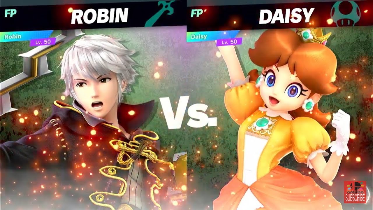 Super Smash Bros Ultimate Amiibo Fights Robin vs the World #66 vs Daisy