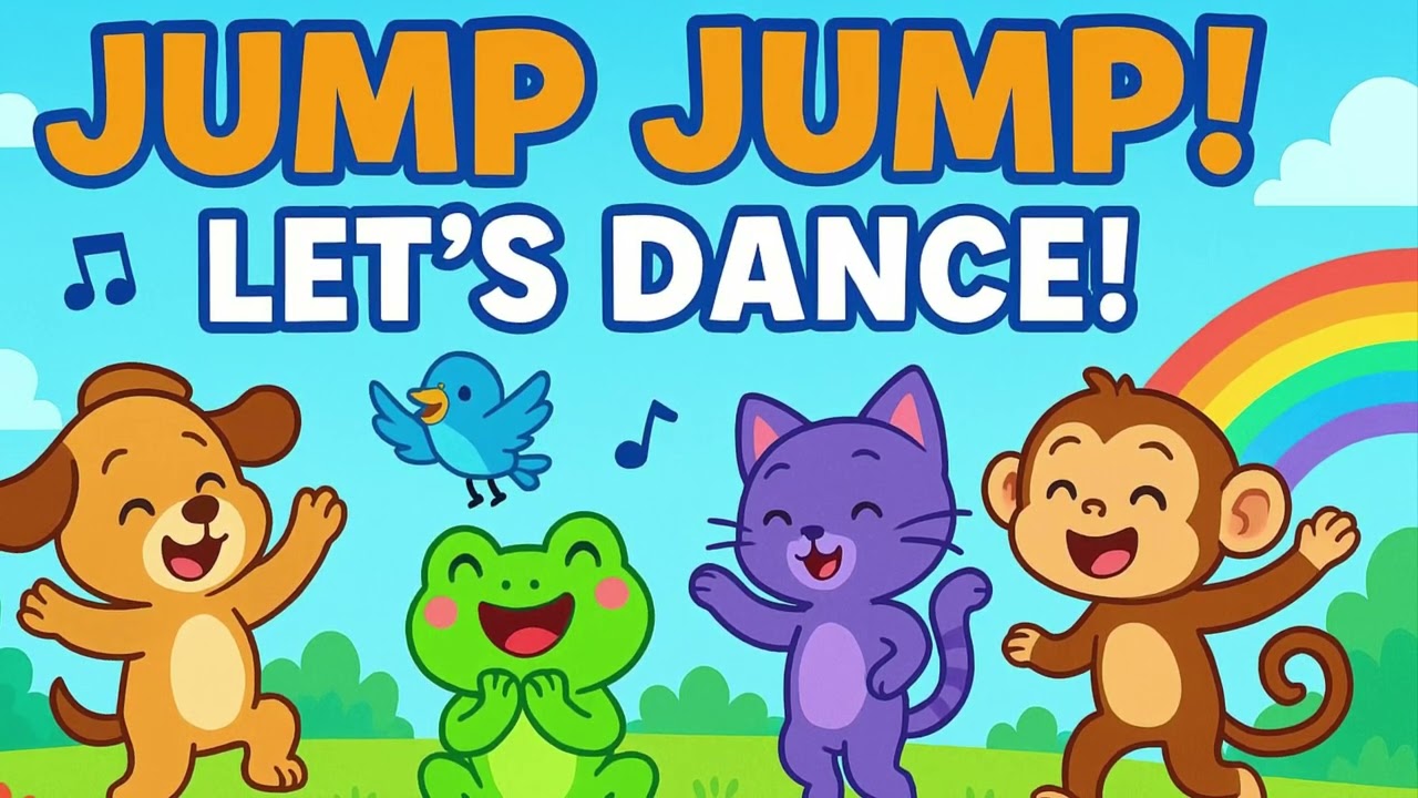 Jump Jump! Let's Dance! | Eğlenceli Çocuk Şarkısı Zıpla Zıpla