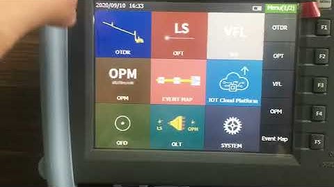 NK6000 OTDR & EVENT MAP TEST