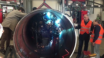 CRC Evans ILUC Internal Welding Machine - Root Pass Welding