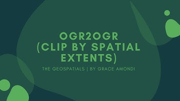 Clip by Spatial Extent using OGR2OGR | GDAL/OGR Tutorials