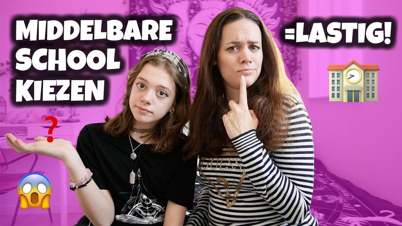 MIDDELBARE SCHOOL KIEZEN IS LASTIG VOOR HAYLEY !! - Broer en Zus TV #680