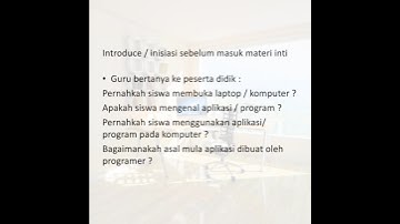 MATERI SINGKAT BAB ALGORITMA & PEMROGRAMAN