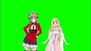 ✔️GREEN SCREEN EFFECTS: Amagi brillant park - Isuzu & Latifah